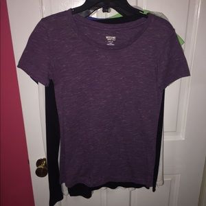 Purple tee